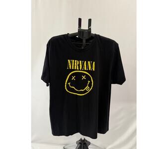 Nirvana‎ Graphic T-Shirt Men's Size:2XL